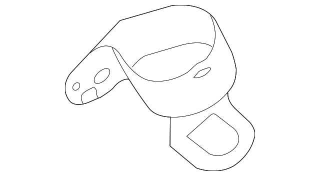 PEU500110 Деталь AUX PUMP CLAMP