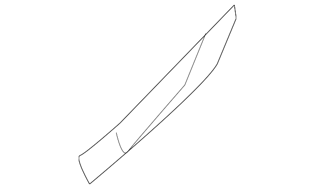 DR3Z-6320001-AAP Деталь QTR STRIPE, LEFT