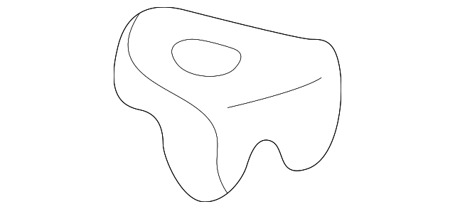 YF1Z5404132CAB Деталь SUNVISOR CLIP, RIGHT