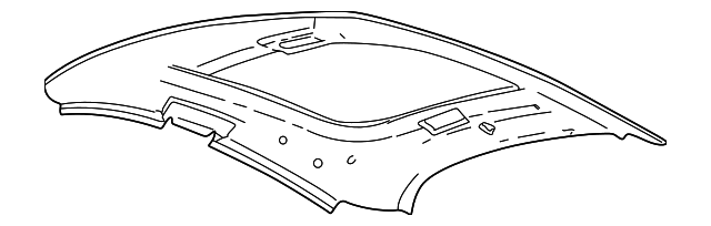 4F4Z5451916CAA Деталь HEADLINER