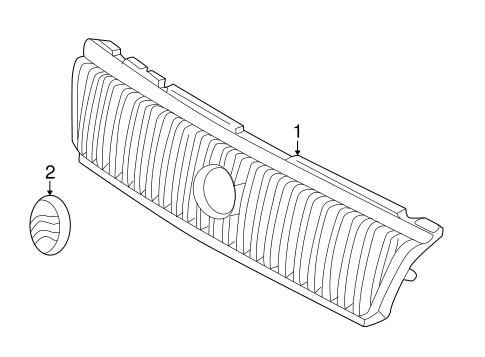 Mariner GRILLE & COMPONENTS