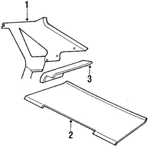 Marquis QUARTER PANEL TRIM