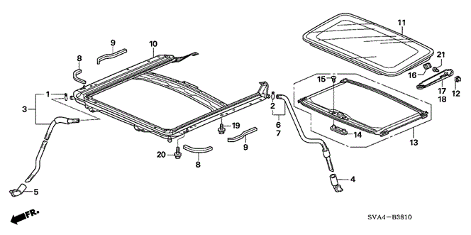 Interior/Bumper/Sliding Roof for 2006 Honda CIVIC COUPE #1