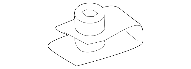 -W520801-S439 Деталь SHELF RETAINER