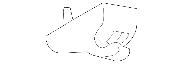 DM5Z-5804132-AA Деталь SUNVISOR RETAINER, LEFT