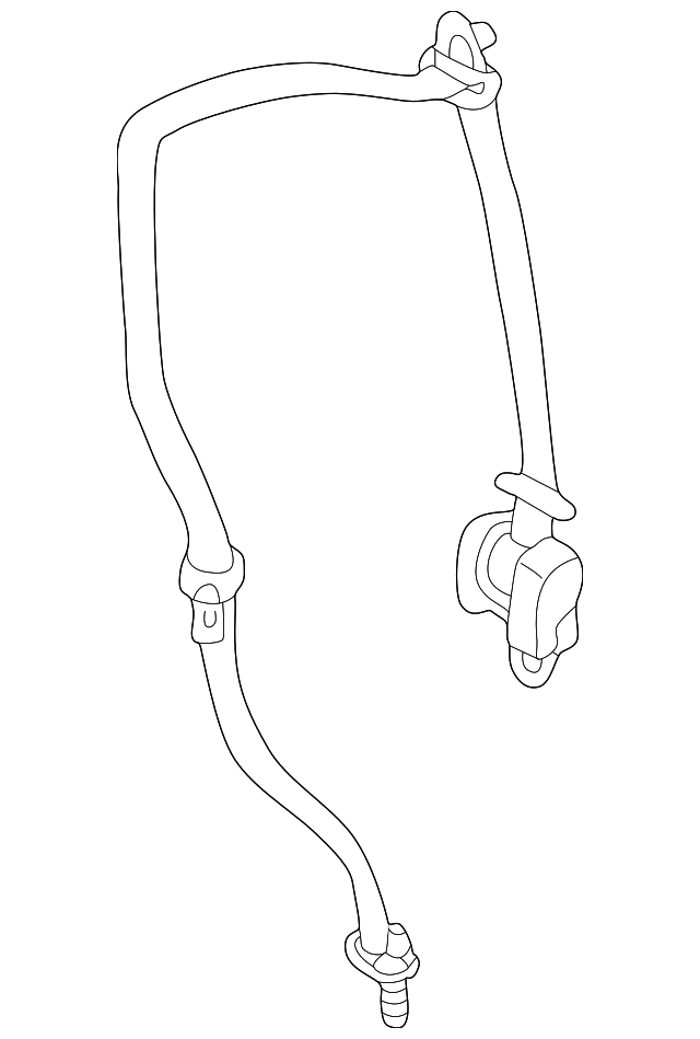 3C5Z-78611B68-AAA Деталь SEAT BELT ASSY, RIGHT