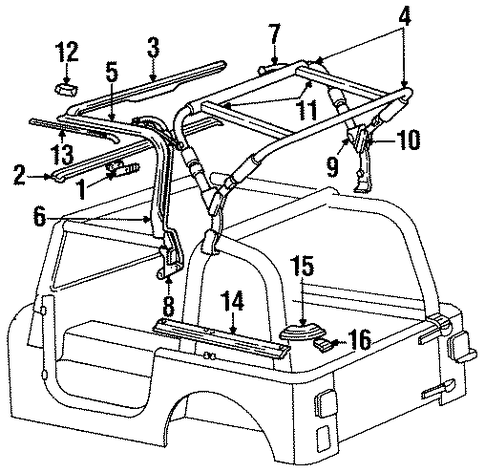 Wrangler FRAME & COMPONENTS 3