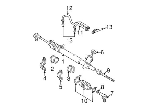 V40 STEERING GEAR & LINKAGE 2