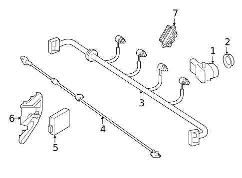 Electrical Components for 2019 Mercedes-Benz S 560 #3