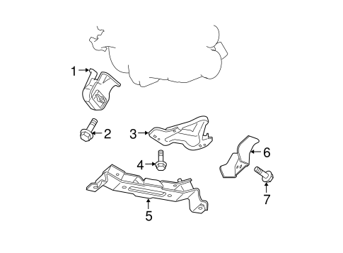 Commander ENGINE & TRANS MOUNTING 2