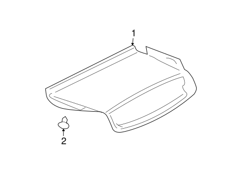 Town Car INTERIOR TRIM - TRUNK