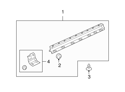 Range Rover Sport EXTERIOR TRIM - PILLARS