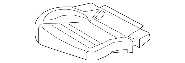 970-522-572-03 Деталь SEAT CUSHION PAD, RIGHT