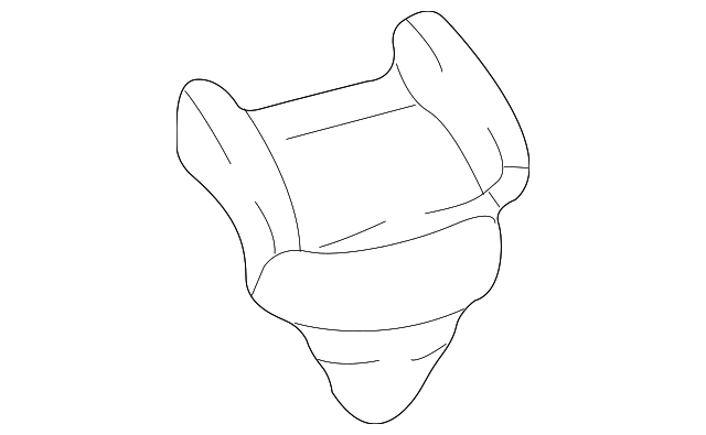 10297368 Деталь WHEEL OPNG MLDG RETAINER, RIGHT
