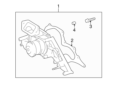 COOLING SYSTEM/WATER PUMP for 2007 Toyota Land Cruiser #1