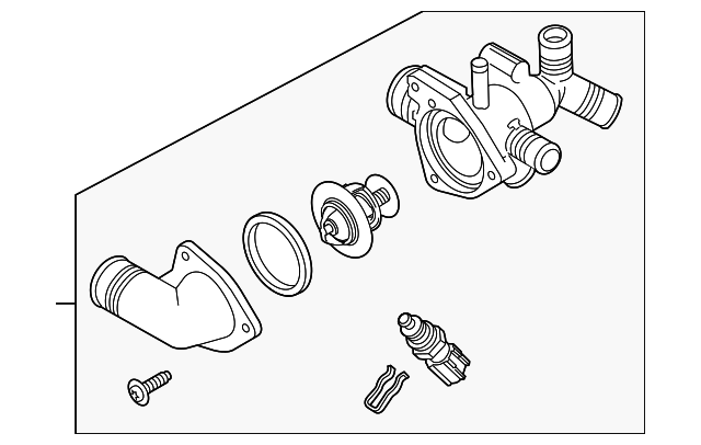 BB3Z-8A586-A THERMOSTAT HSNG