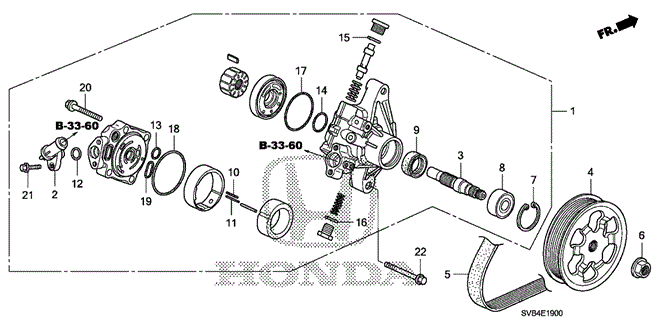 ENGINE/P.S. PUMP (1.8L) for 2010 Honda CIVIC COUPE #1