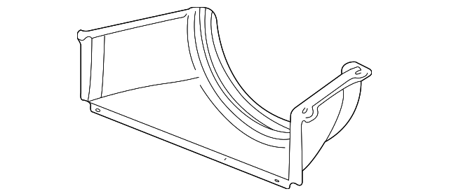15707564 Деталь LOWER SHROUD