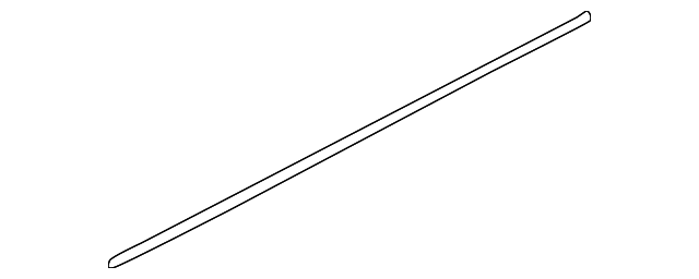 24416830 Деталь ROCKER MOLDING SEAL, LEFT