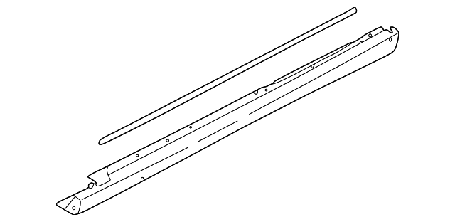 24403075 Деталь ROCKER MOLDING, LEFT