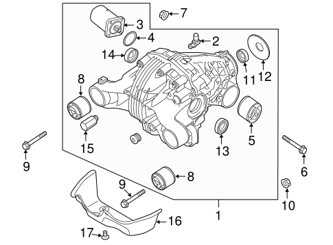Panamera AXLE & DIFFERENTIAL 2