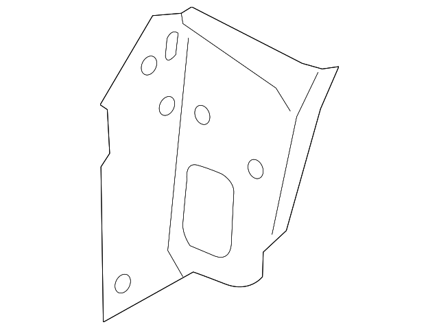 DP5Z-5428128-A Деталь SEAL PLATE, RIGHT