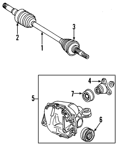 S-Type AXLE SHAFTS & JOINTS