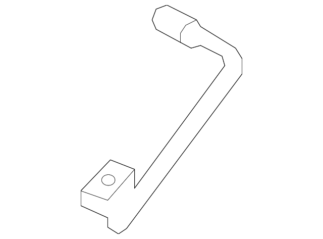 991-355-581-04 Деталь BRAKE LINE, LEFT