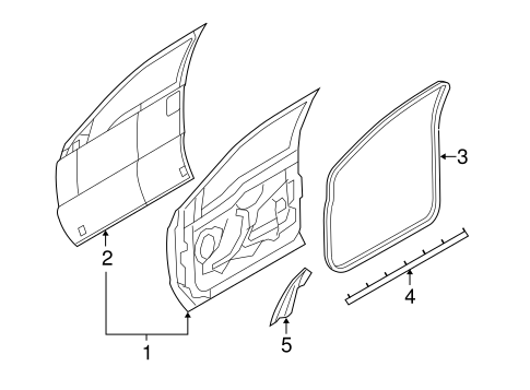 Body/Door & Components for 2010 Ford F-250 Super Duty #1