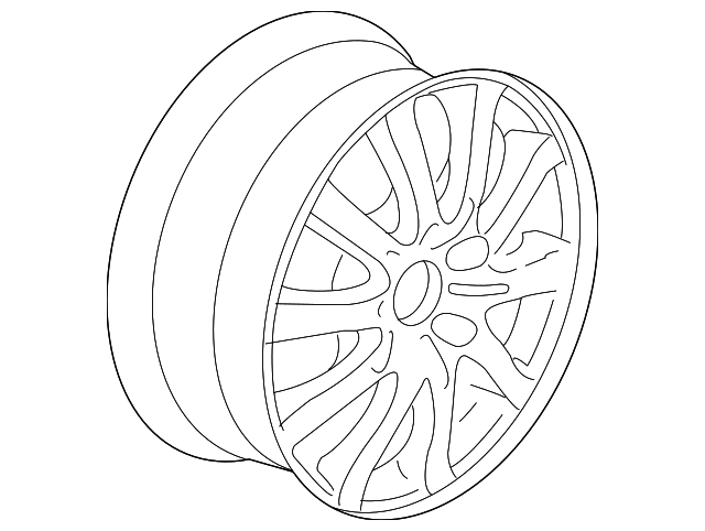 955-362-140-60-9A1 Деталь WHEEL, ALLOY