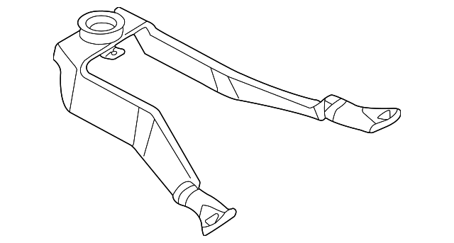 JKJ000150 Деталь FLOOR DUCT