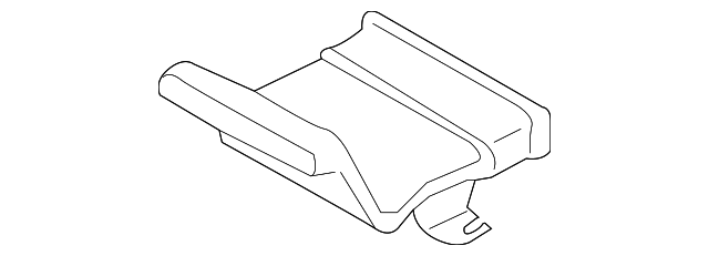 JER500030 Деталь REAR DUCT, RIGHT