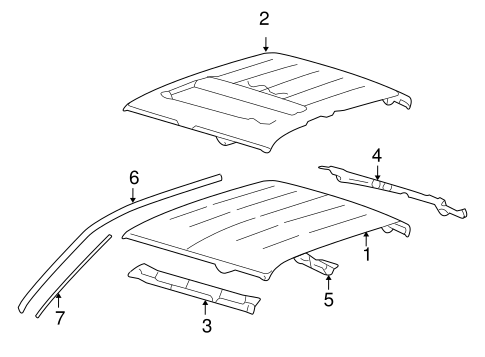 Body/Roof & Components for 2007 Ford F-150 #2