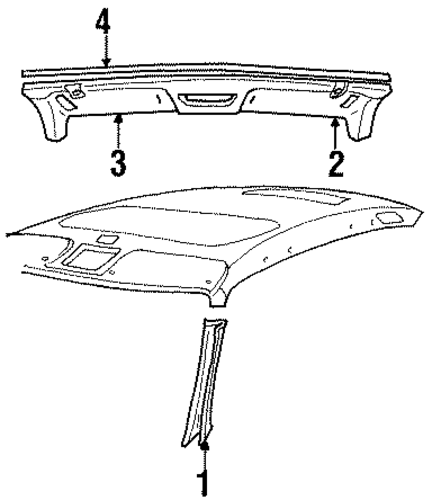 900 INTERIOR TRIM - PILLARS 2