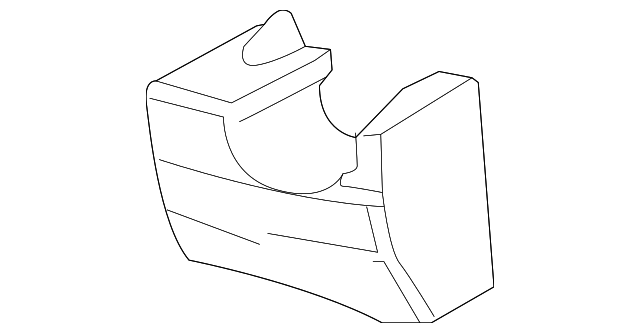 XR846169 Деталь ABSORBER, RIGHT