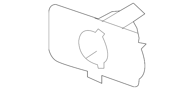 XR837489 Деталь REVERSE SENSOR BRACKET, RIGHT
