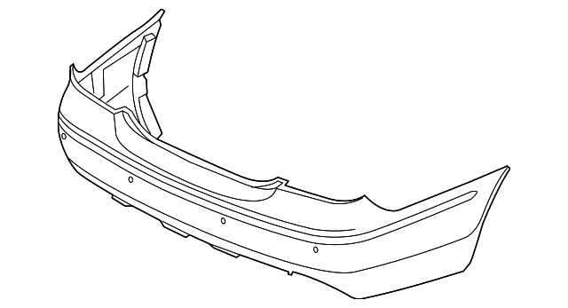 XR849700XXX Деталь BUMPER COVER