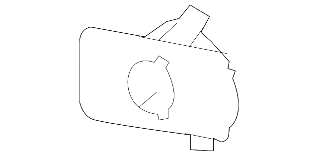 XR837490 Деталь REVERSE SENSOR BRACKET, LEFT