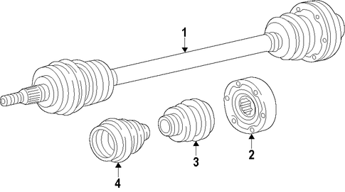 911 AXLE SHAFTS & JOINTS