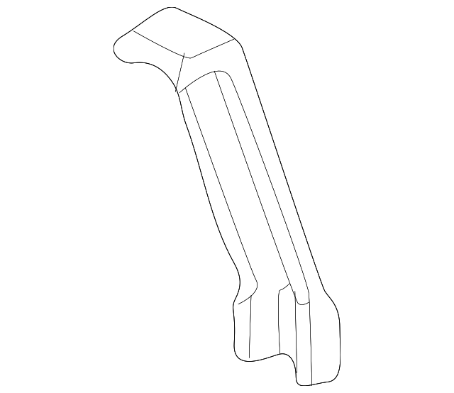 CNG100020 Деталь MUD GUARD STAY, RIGHT