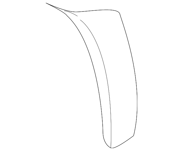 DFK100900 Деталь WHEEL FLARE, RIGHT