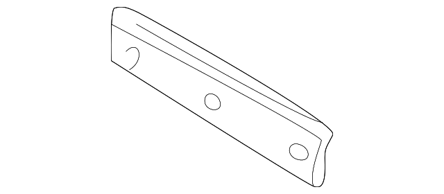 MXC6094 Деталь MUD GUARD MOUNT BRACKET, LEFT