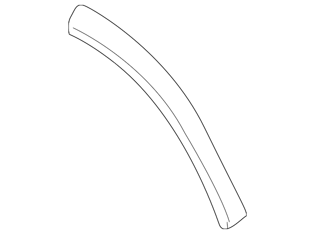 DVK100030 Деталь WHEEL FLARE SEAL, LEFT