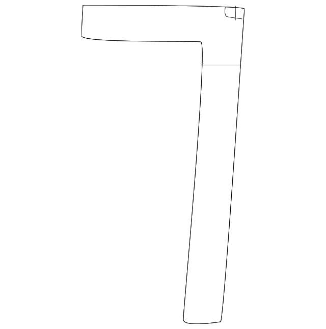 DAR100770PMA Деталь BLACK OUT TAPE, LEFT
