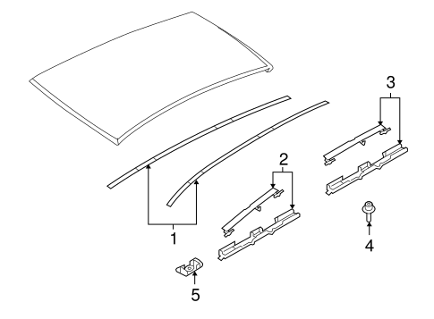 Astra EXTERIOR TRIM - ROOF