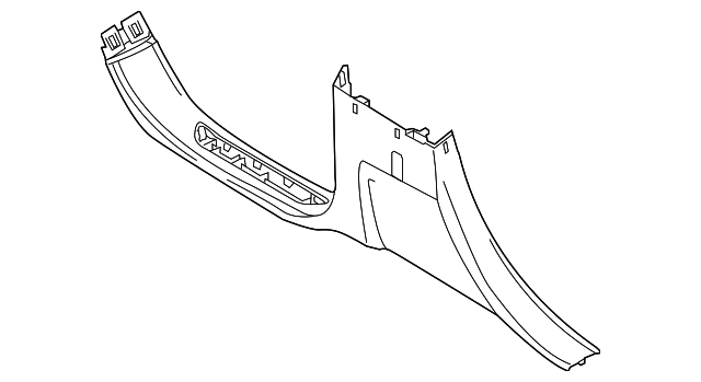 958-555-845-02-OM8 Деталь REAR SILL PLATE, LEFT