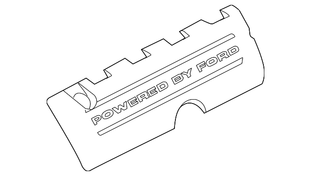 BR3Z-6P067-E Деталь OUTER COVER, LEFT