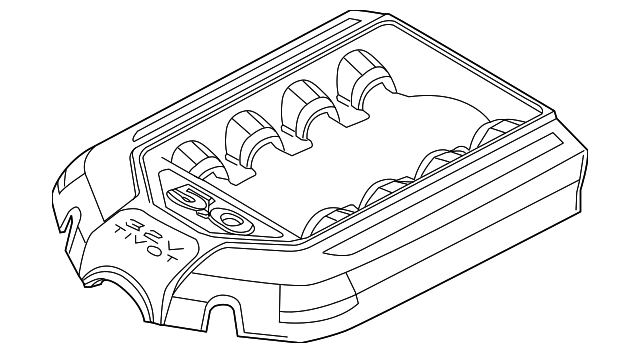 FR3Z-6A949-A Деталь ENGINE COVER