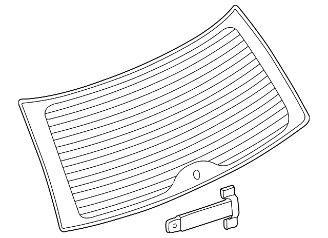 32017844 Деталь LIFT GATE GLASS