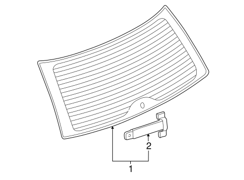 9-5 GLASS - LIFT GATE